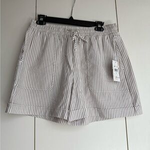 Splendid x Cella Jane Poplin Stripe Shorts